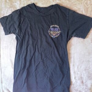 Stranger Things Palace Arcade Graphic T-Shirt Black Hawkins Indiana Small
